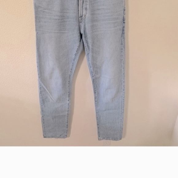 Madewell Slim Jeans Light Wash Blue Stretch Denim 2021-32x32 - Picture 4 of 10